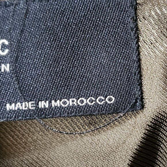 Zara Green Velvet Gold Embroidered Military Jacket - Picture 9 of 10